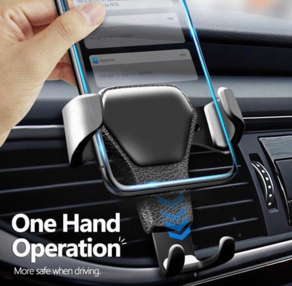 2PC X Universal Car Phone Holder For Phone Air Vent Mount Stand Holder For iPhone Smartphone Gravity Bracket