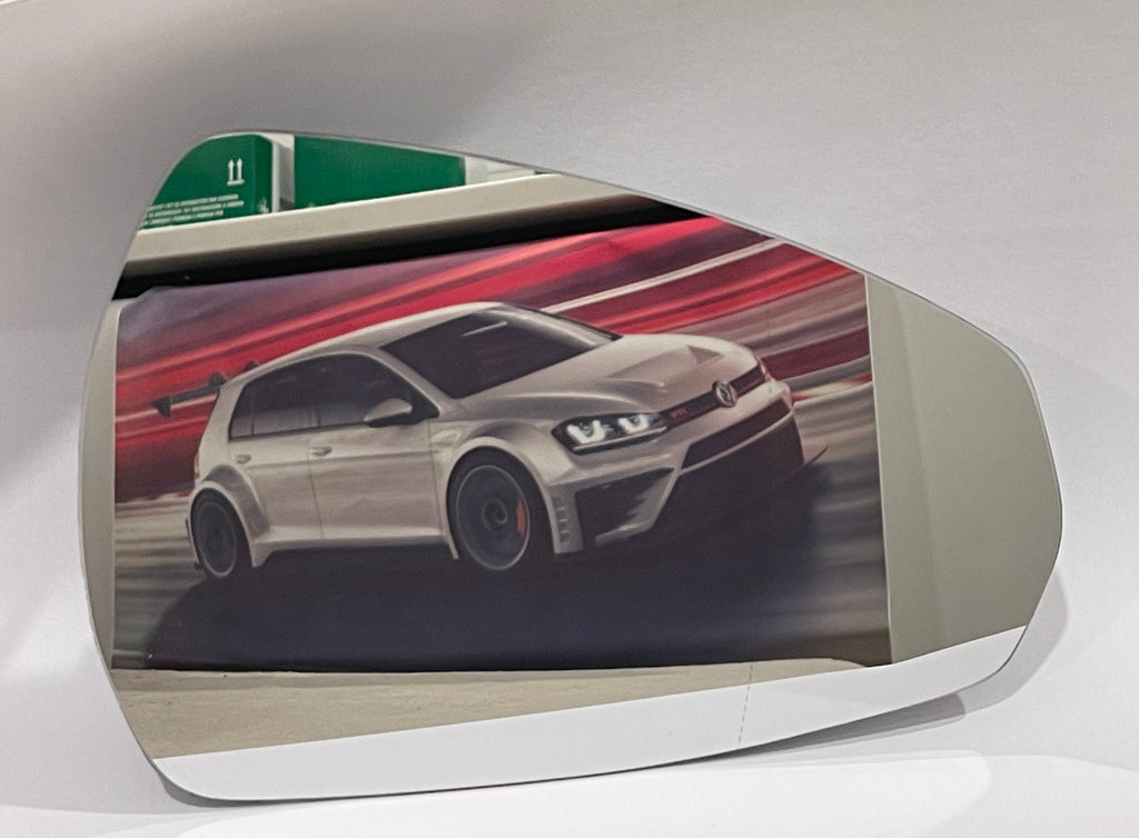 Right Side Convex Wide Angle Heated Car Mirror Glass For AUDI A3 S3 2012 13 14 15 16 17 18 19