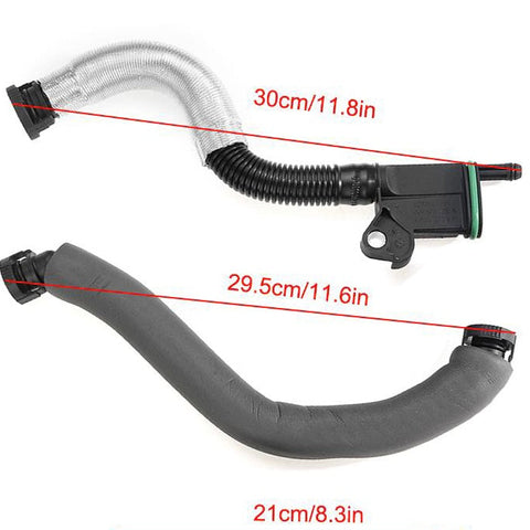 2 x PCV VALVE Hoses Fit For VW GOLF 6 MK6 Audi A3 1.8 TSI 2.0T TSI