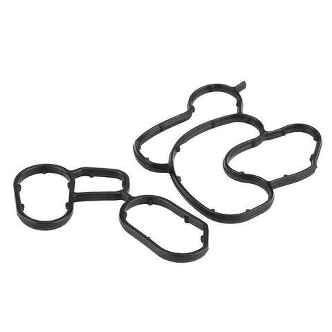 Oil Filter Housing Seal Gasket Set Suitable for BMW E46 E90 E81 E87 E84 E60 11427508970 11427508971