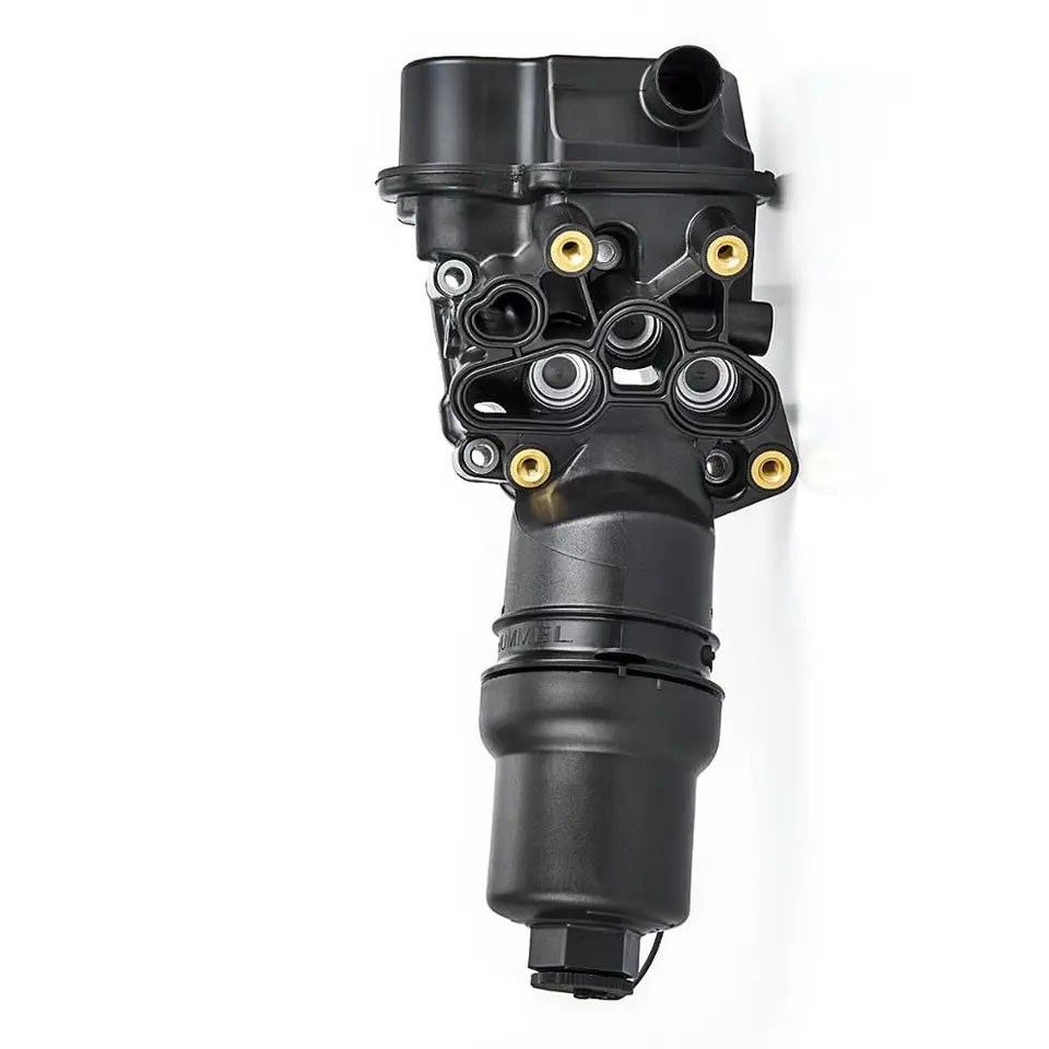 Febi 109169 2.0 Turbo Engine Oil Filter Housing Assembly For Audi A3 A4 TT VW Eos Golf GTI Jetta Passat 2.0T 06F115397H 06F115397J, 06F 115 397 J 06F115397E, 06F 115 397 E
