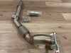 KCP 3.5” Stainless Steel Exhaust Decat Downpipe For VW Golf MK7 MK7.5 GTI, Audi A3 1.8T 2.0T FWD 2012+