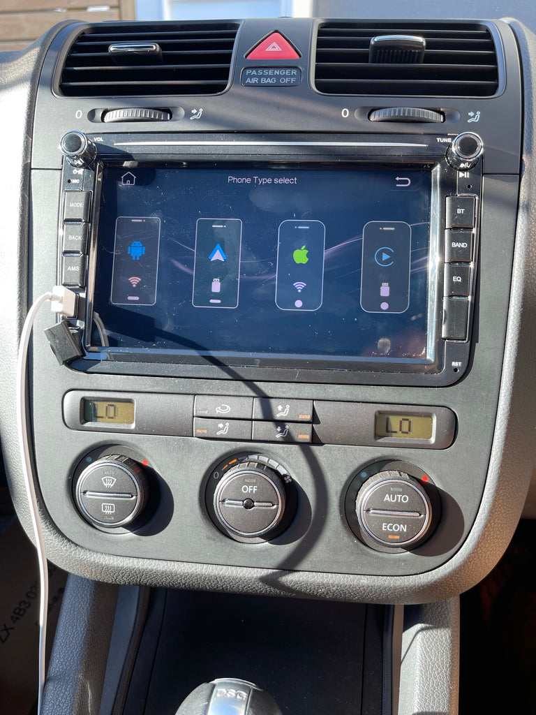 **SPECIAL** Car Stereo Suit VW Golf MK5 MK6 with Apple CarPlay / Android Auto Double DIN Head Unit, Bluetooth