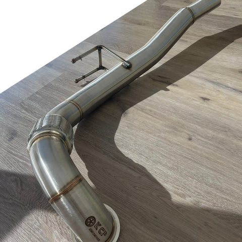 KCP 3” Stainless Steel Exhaust Decat Downpipe Suit For VW Golf MK7 GTI, Audi A3 2012+