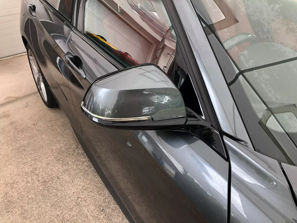 2 pieces Rearview Mirror Cover Cap Carbon suits for BMW Series 1 2 3 4 X M 220i 328i 420i F20 F21 F22 F23 F30 F32 F33 F36 X1