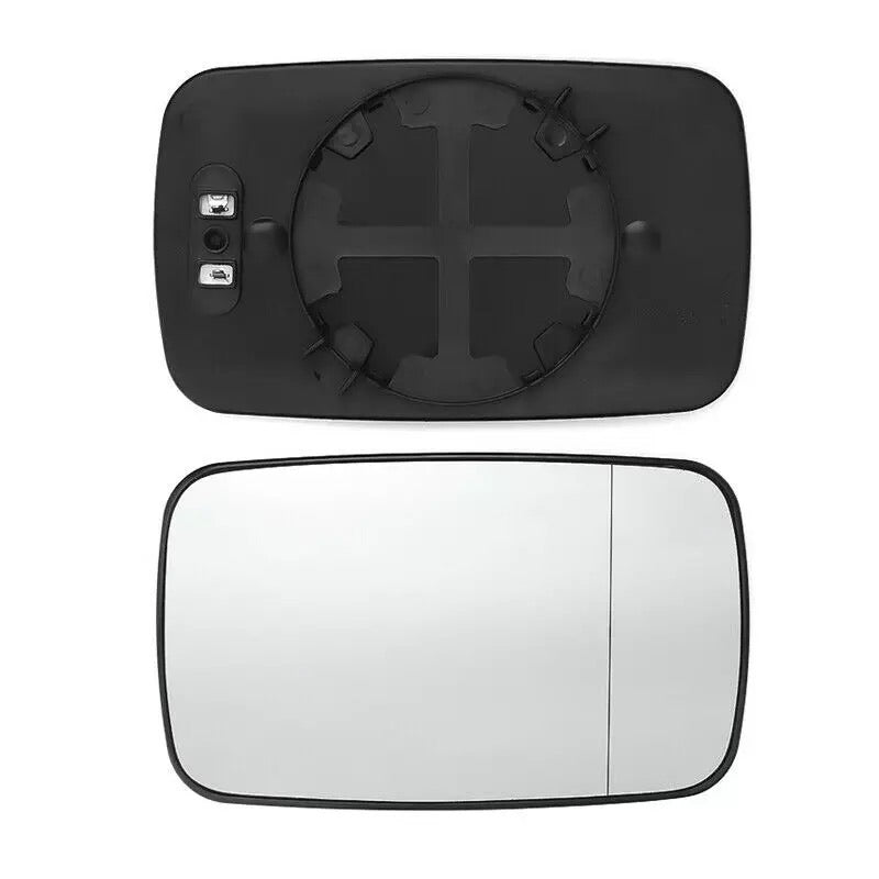 Mirror Glass Fit Left and Right Side For BMW E39 / E46 318i 320i 330i 325i 525i Clear