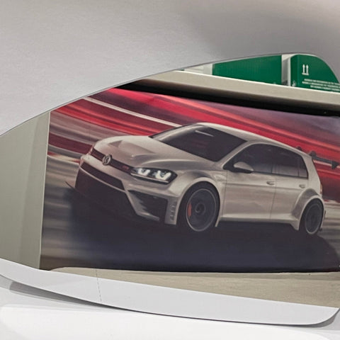 LEFT Side Convex Wide Angle Heated Car Mirror Glass For AUDI A3 S3 8V 2012 13 14 15 16 17 18 19