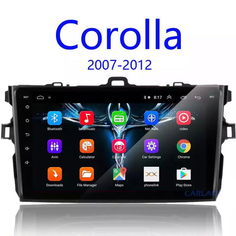 2Din android 8.1 Car Radio Multimedia Player For Toyota Corolla Auris E140/150 2008 2009 2010 2011 2012 2013 2 DIN