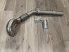 KCP 3.5” Stainless Steel Exhaust Decat Downpipe For VW Golf MK7 MK7.5 GTI, Audi A3 1.8T 2.0T FWD 2012+