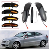 Dynamic Indicator Blinker Suit For Mercedes Benz C Class W203 S203 CL203 2001-2007 LED Turn Signal Side Mirror Light