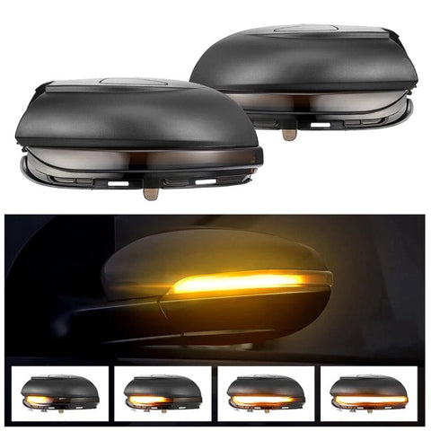 **HOT** Sequential Mirror Indicators  Upgrade For VW Golf MK6 GTI 6 R line
