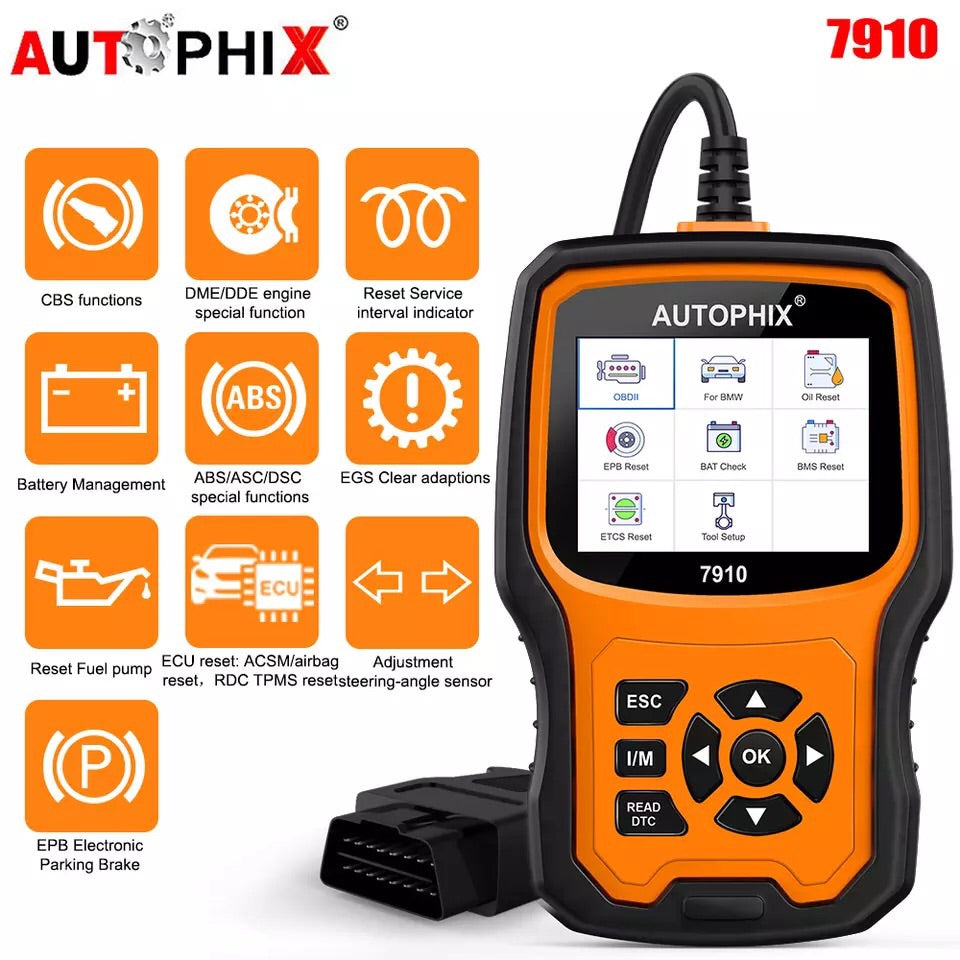 Scan Tool For BMW Automotive Scanner OBD2 SRS SAS ABS EPB Oil Reset For BMW Rolls Royce OBD Diagnostic Tool