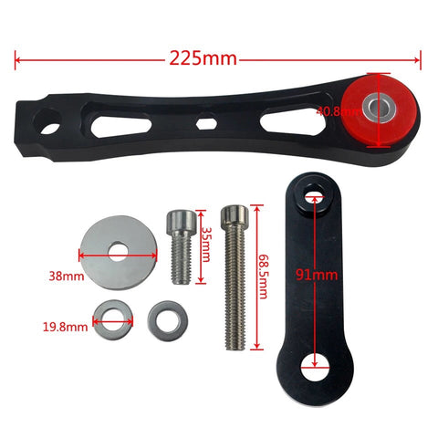 Dog Bone Engine Mount + Insert Kit For VW Golf 5 MK5 6 MK6 Jetta 2.0T FSI TSI