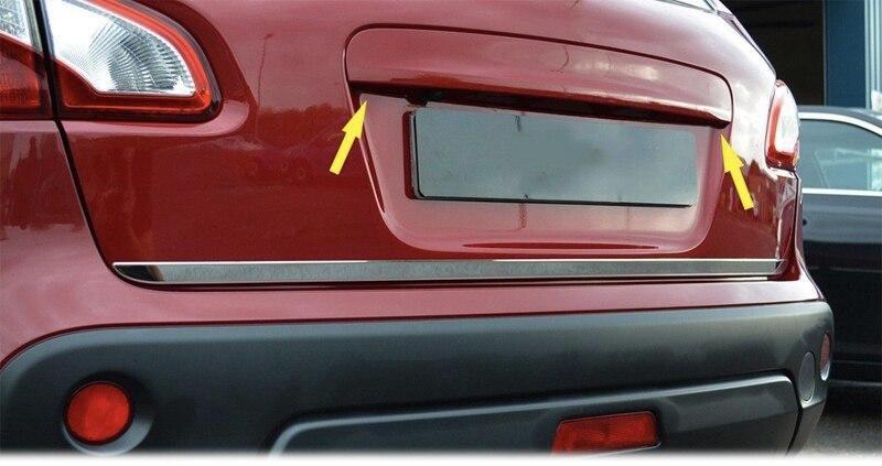 Rear Tailgate Boot Door Grab Handle Trim with Camera Hole Suitable for Nissan Qashqai Dualis J10 j10 2007 2008 2009 2010 2011 2012 2013 2014