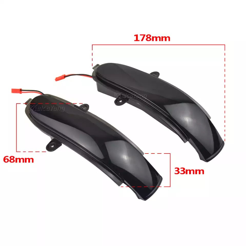 Dynamic Indicator Blinker Suit For Mercedes Benz C Class W203 S203 CL203 2001-2007 LED Turn Signal Side Mirror Light