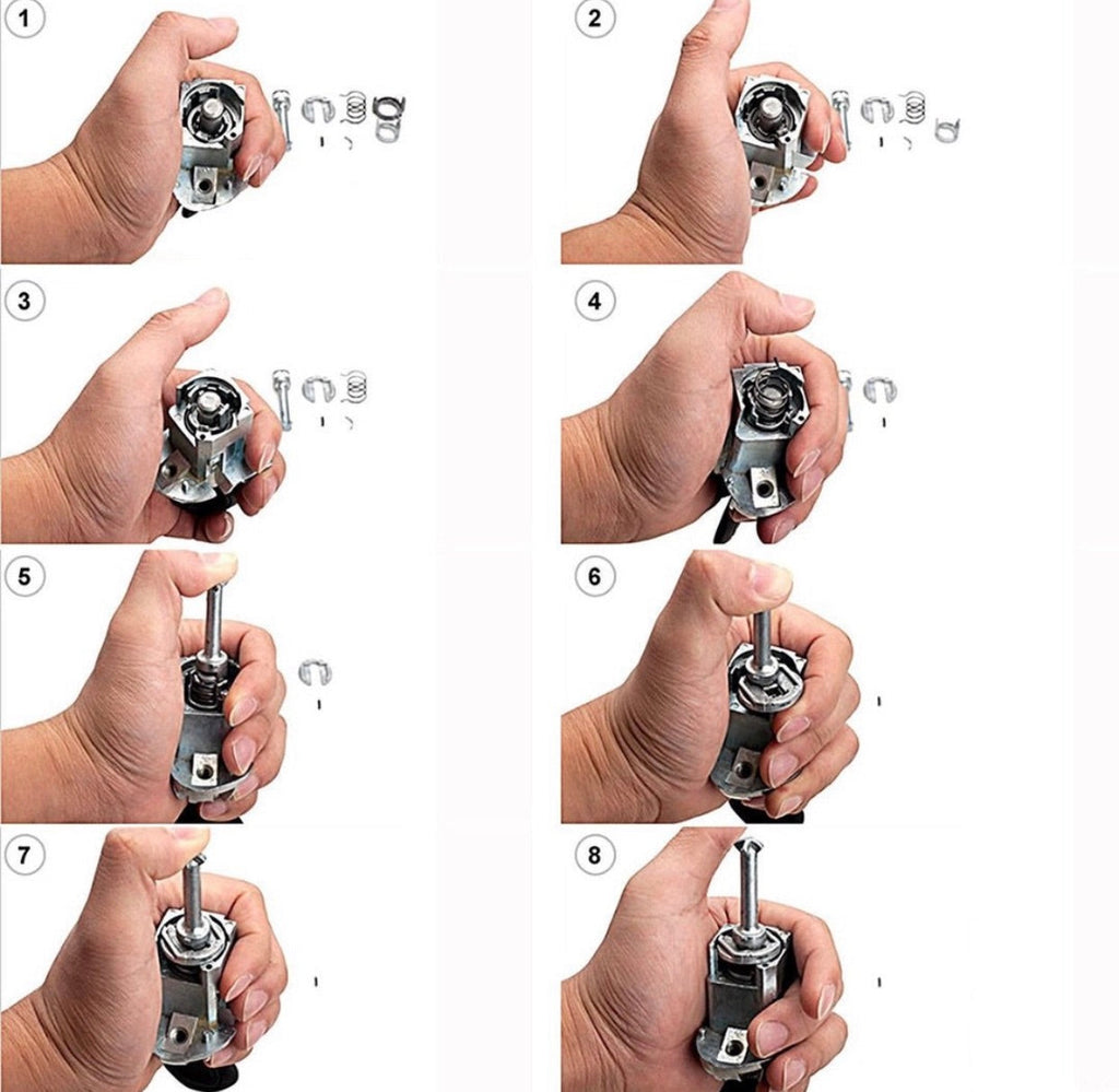 Door Lock Repair Kit For BMW X5 X3 E53 E83 Barrel Cylinder Repair Kit Front Left / Right