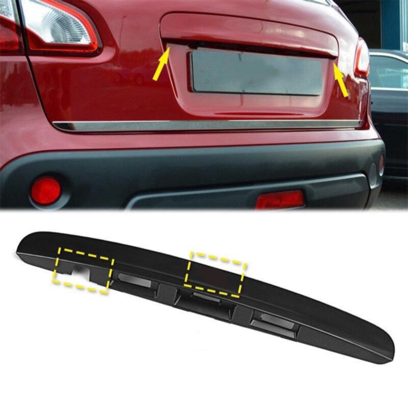Rear Tailgate Boot Door Grab Handle Trim Cover with Camera Hole For Nissan Qashqai Dualis J10 j10 2007 2008 2009 2010 2011 2012 2013 2014