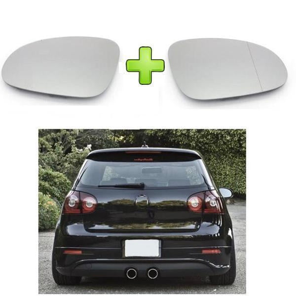 To -
Side Mirror Glass Set For VW Golf MK5 Blind Spot Mirror Glass Set LEFT + RIGHT Clip On Type Part Numbers: 5M0857522H  5M0857522 H 5M0 857 522 H 425 178-1 4251781 425188 1 

ОЕ number

OE reference number(s) comparable with the original spare part number:

OE 5M0857522F — VW

OE 1K0857522 — VW

OE 3B1857522 — VW

OE 7M3857522E — VW  7M3857522 E  7M3 857 522 E

OE 5M0 857 522 F — VW 5M0857522 F

OE 1K0 857 522 — VW

OE 3B1 857 522 — VW