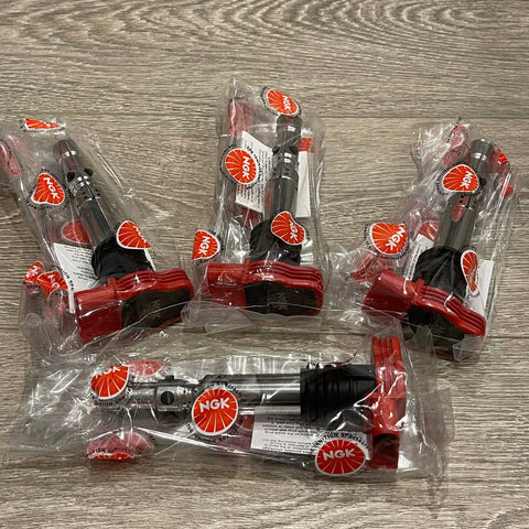 NGK Ignition Coils 4 PCS SET 06C905115M Ignition Coil Suit For VW Golf MK4 GTI 1.8T Jetta Bora Passat B5 AUDI A3 A4 TT