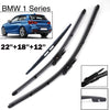 Windscreen Wiper Blades For BMW 1 Series F20 F21 Front Rear Window Set 2011-2017