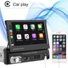 1Din Carplay Radio Car MP5 Player Mirror Link Handsfree With Camera 7" Touch Screen USB TF Video Audio Head Unit