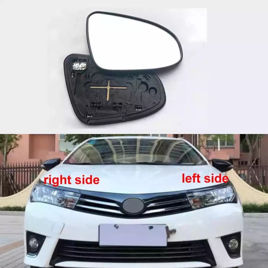 Left Mirror Glass For Toyota Corolla Camry Yaris, Vitz 2010 - 2019