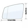 Suit For Mercedes-Benz 2010-2013 Right Side Wing Mirror Glass W212 W204 W221 C180 C250 C300 C350 E200 E250 E300 E350 E550