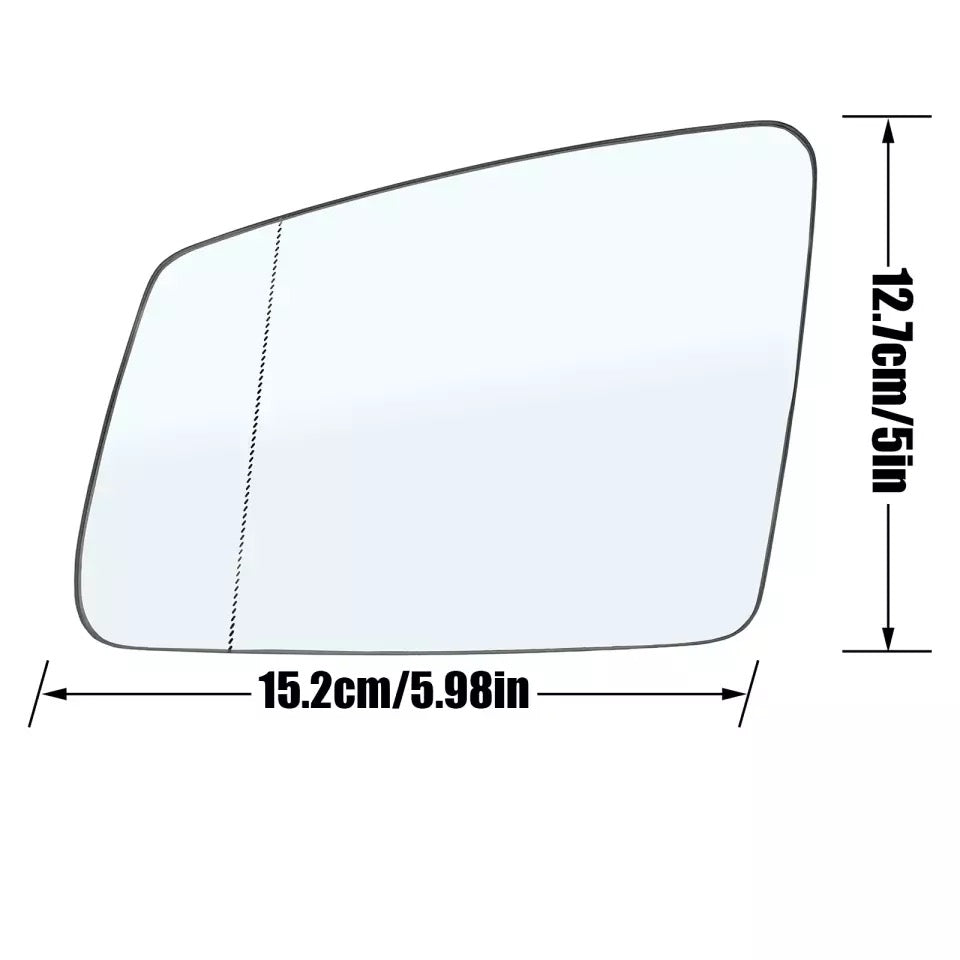 Suit For Mercedes-Benz 2010-2013 Right Side Wing Mirror Glass W212 W204 W221 C180 C250 C300 C350 E200 E250 E300 E350 E550
