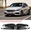 1 Pair Rearview Mirror Cover Trim For Mercedes Benz A B C E GLA Class W204 W212