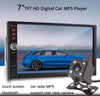Car Stereo 2 DIN 7 inch Head Unit with Rear View Camera, Bluetooth