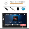 Car Stereo 2 DIN 7 inch Head Unit with Rear View Camera, Bluetooth