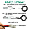 Set of 18Pcs Terminal Removal Keys, Car Electrical Wiring Crimp Connector Pin Extractor Stereo