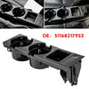 **CLEARANCE** Carbon Fiber Look Front Center Console Cup Rack / Cup Holder Change Box for BMW E46 3 Series