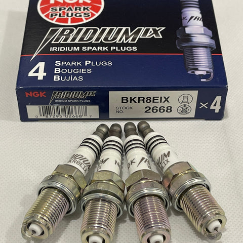 NGK Colder Tuning Spark Plugs For VW Audi NGK BKR8EIX 2668 Set of 4 Spark Plugs
