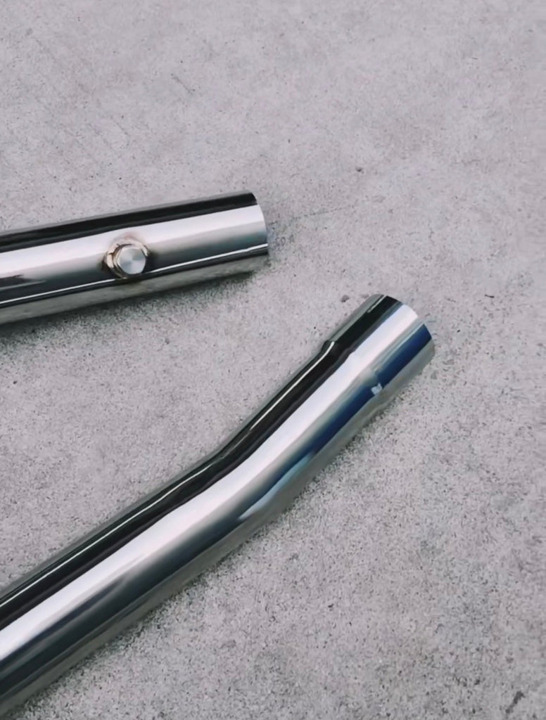 High Flow 3” Catless Downpipe Exhaust For AUDI 8P A3 / S3 AWD VW Golf 6 R 2.0T NZ Stock Auckland warehouse