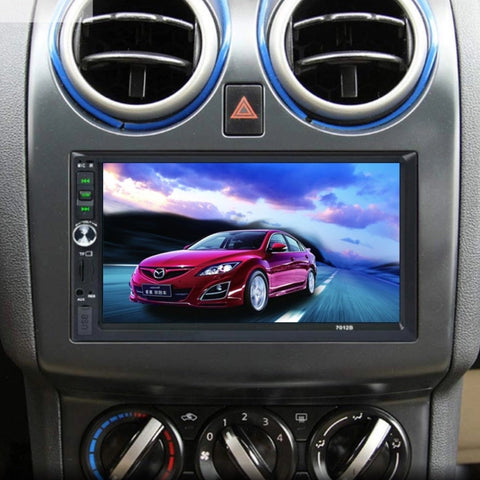 Car Stereo 2 DIN 7 inch Head Unit with Rear View Camera, Bluetooth