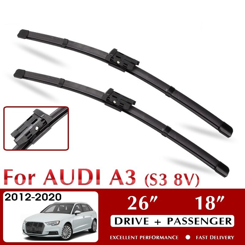 Car Wiper Blade LHD / RHD Front Car Wiper Blades Suit For Audi A3 S3 8V 2012 - 2020 Windshield Windscreen Front Window 26"+18" RHD
1 ? In stock ?