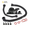 Crankcase Vent Valve Hose Kit 06F103221E 06F103235 06F 103 235 06F129101N for Audi A4 A3 A6 TT A1 SKODA EOS SEAT 06F 103 221 E