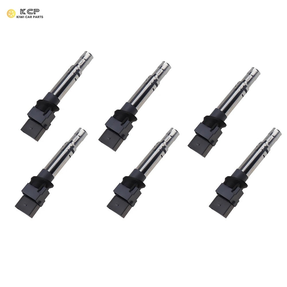 Set of 6 x Ignition Coils For VW Golf R32 Touareg Phaeton T5 AUDI A3 TT 3.2 022905715B 036905715G 036905715F 036 905 715 F 022 905 715 B