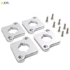 Silver Coilpack Adapter Plates Billet For VW Audi Golf Jetta A4 A6 TT 1.8T to 2.0TFSI<br>