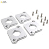 Silver Coilpack Adapter Plates Billet For VW Audi Golf Jetta A4 A6 TT 1.8T to 2.0TFSI<br>