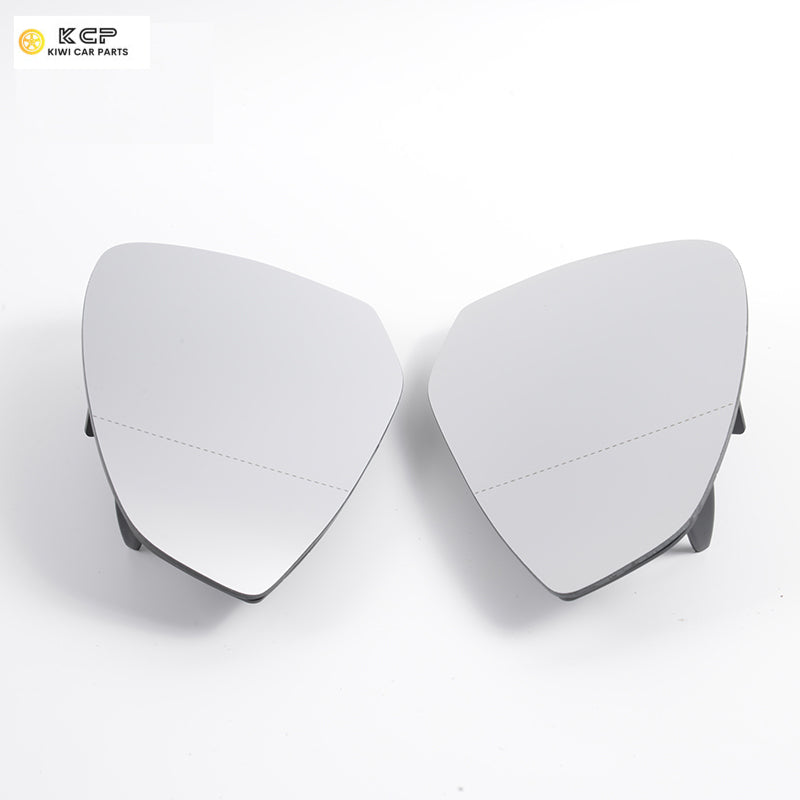 LEFT Side Wide Angle Heated Mirror Glass for AUDI A4 (2015-2019) A5 (2017-2020) 8W0857535E / 8W0857536E