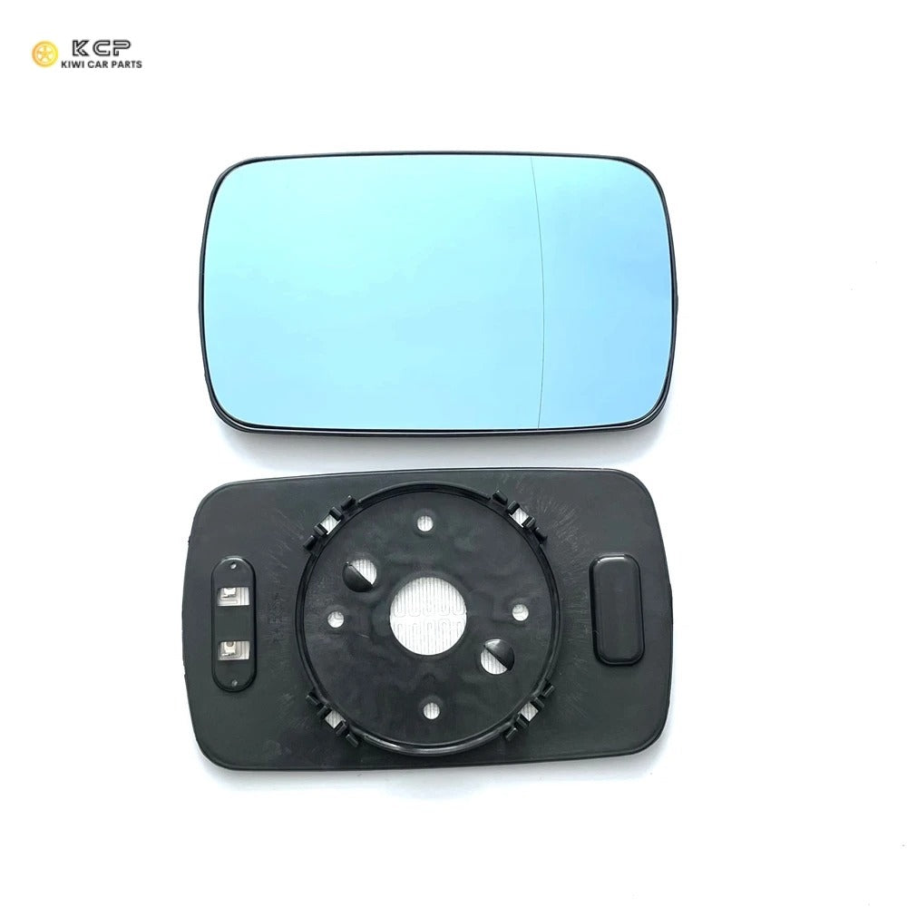 RH Blue Wide Angle Heated mirror glass for BMW 3 E36 (1990-1998) / 5 E34 ( 1988-1995) / 5 E39 (1996-1997) / E46 (1998-2005) (Copy)