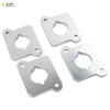 Silver Coilpack Adapter Plates Billet For VW Audi Golf Jetta A4 A6 TT 1.8T to 2.0TFSI<br>