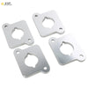 Silver Coilpack Adapter Plates Billet For VW Audi Golf Jetta A4 A6 TT 1.8T to 2.0TFSI<br>