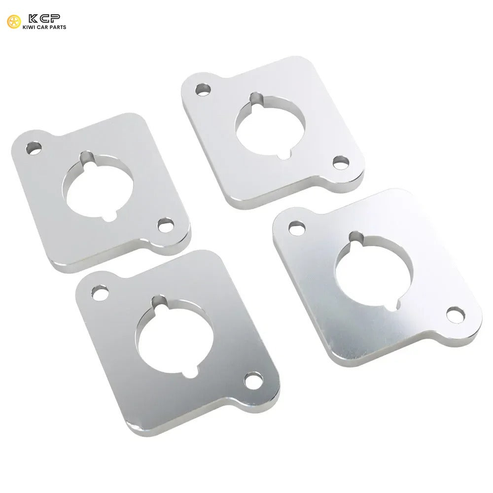 Silver Coilpack Adapter Plates Billet For VW Audi Golf Jetta A4 A6 TT 1.8T to 2.0TFSI<br>