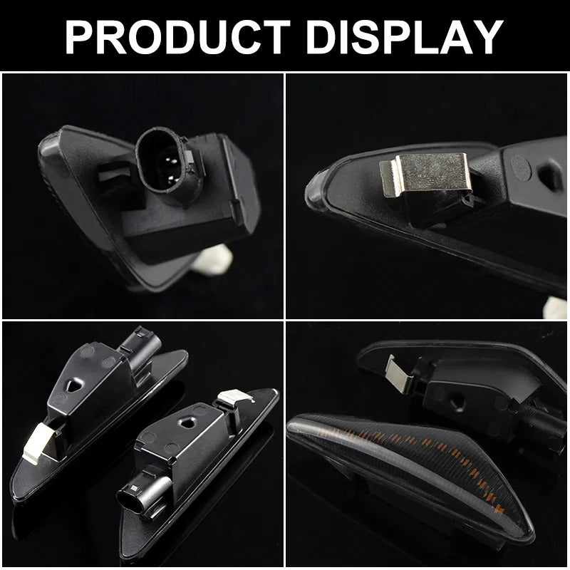 2PC For BMW X3 F25 2011-2017 X5 E70 2007-2013 X6 E71 E72 2008-2014 No Dynamic LED Light Side Marker Sequential Indicator Blinker