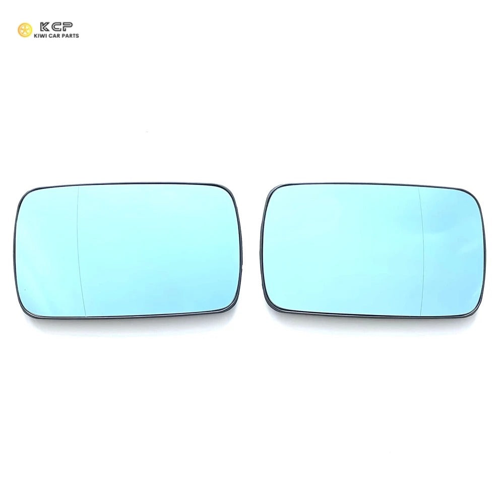RH Blue Wide Angle Heated mirror glass for BMW 3 E36 (1990-1998) / 5 E34 ( 1988-1995) / 5 E39 (1996-1997) / E46 (1998-2005) (Copy)