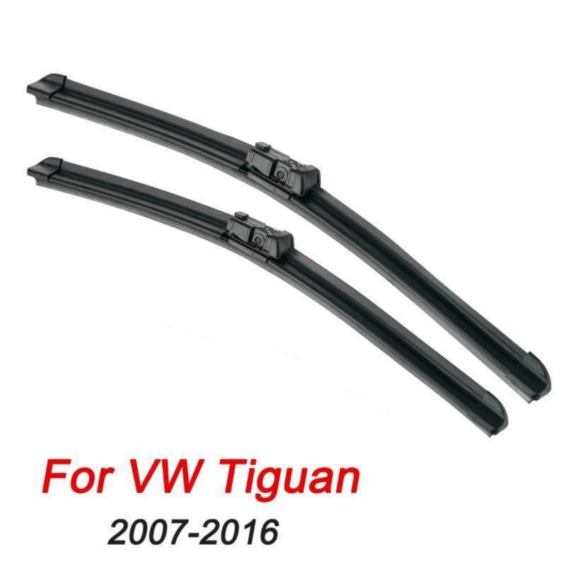 Wiper RHD Front Rear Wiper Blades Set For VW Tiguan 2007-2016 Windshield Windscreen Front Rear Window 24"+21"+13"