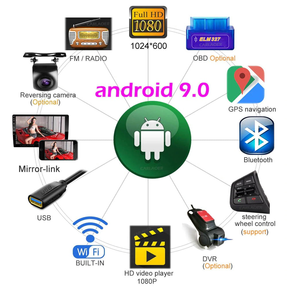 Car Stereo Android 4G+64G For Mazda 3 Axela 2009-2012 Supports Apple Car Play / Android Auto + Camera GPS Navigation Radio Stereo WIFI Multimedia Player